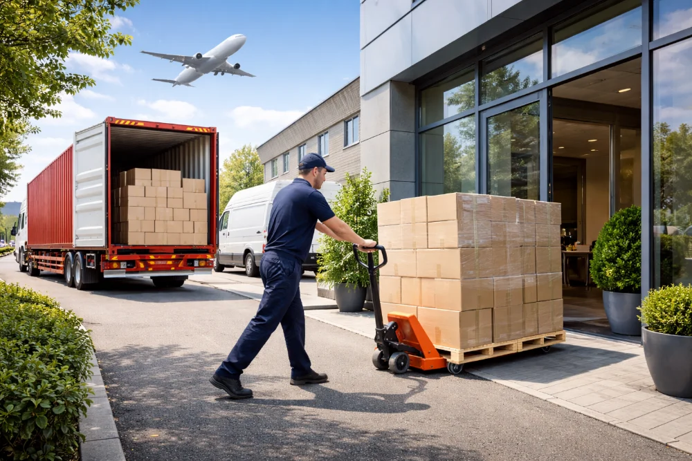 世界中の企業のための国際ドアツードア貨物サービス